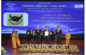 Công ty Cổ Phần Phân Bón Bình Điền Thương hiệu Số 1 Việt Nam 2022