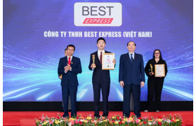 BEST EXPRESS được vinh danh TOP 3 "DOANH NGHIỆP ĐƯỢC TÍN NHIỆM NHẤT 2026" và TOP 20 "NHÀ LÃNH ĐẠO XUẤT SẮC NHẤT 2026"