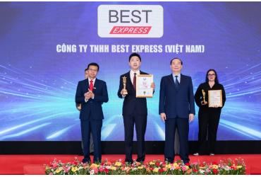 BEST EXPRESS được vinh danh TOP 3 "DOANH NGHIỆP ĐƯỢC TÍN NHIỆM NHẤT 2026" và TOP 20 "NHÀ LÃNH ĐẠO XUẤT SẮC NHẤT 2026"